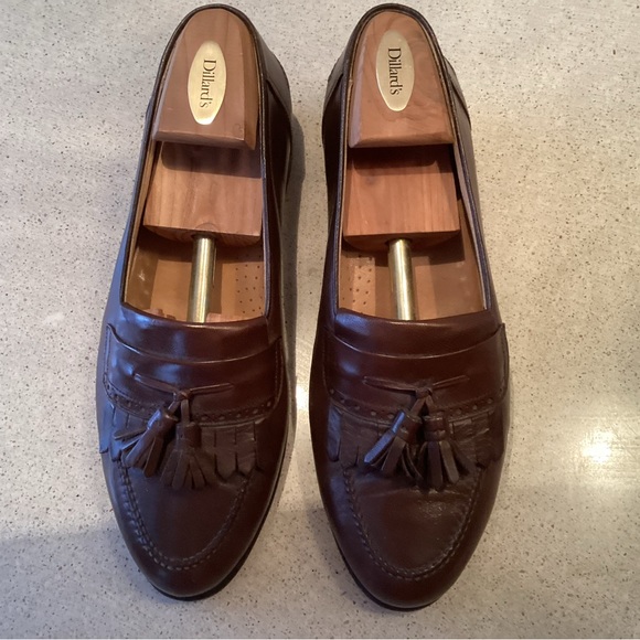 Bally Mens Tassel Loafers Brown size 10D - Picture 9 of 9